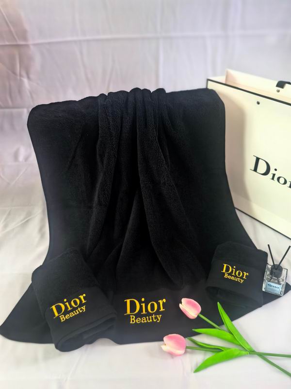 Dior浴巾70X145cm毛巾35X75cm小方巾35X35cm 21